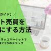 【完全ガイド】サイト売買を副業にする方法｜初心者でもラッコマーケットで月10万円稼ぐ5つのステップ
